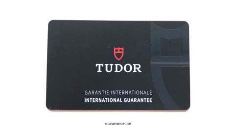 tudor watch 5 year warranty